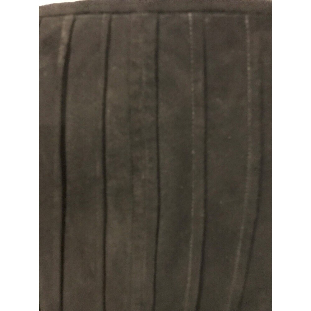 Lafayette 148 New York Women's Skirt Brown Suede Size 8 - Picture 4 of 4